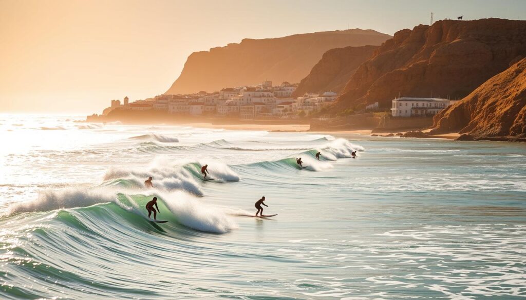 Crocro Beach Surfing Destination