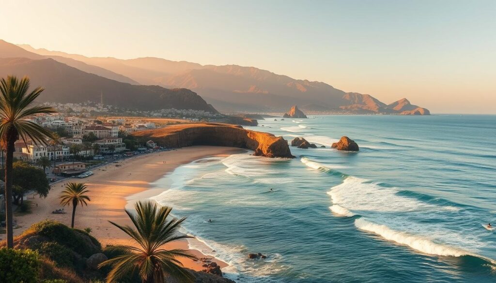 Surfing spots in Morocco